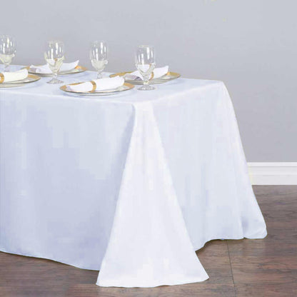 polyester tablecloths, polyester rectangle tablecloths, decorative table covers, heavy duty tablecloth, 90x132 tablecloth#color_parent