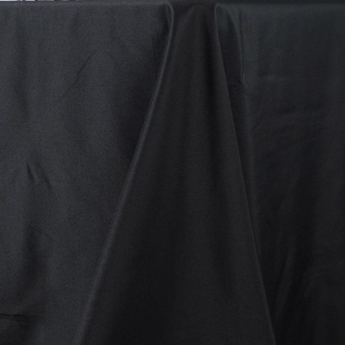 polyester tablecloths, polyester rectangle tablecloths, decorative table covers, heavy duty tablecloth, premium polyester tablecloth#color_black