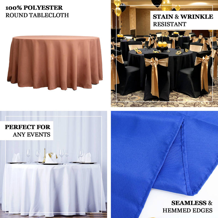 round polyester tablecloths, linentablecloth polyester tablecloth, decorative table covers, heavy duty tablecloth, 120 inch round tablecloth#color_parent