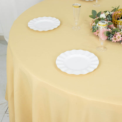 round polyester tablecloths, linentablecloth polyester tablecloth, decorative table covers, heavy duty tablecloth, 120 inch round tablecloth#color_parent