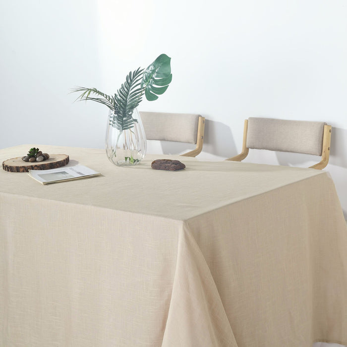rectangle tablecloth, faux burlap tablecloth, rustic tablecloth, linen like tablecloths, textured tablecloth#color_parent