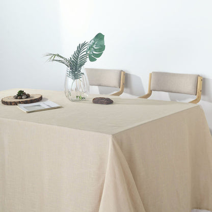 rectangle tablecloth, faux burlap tablecloth, rustic tablecloth, linen like tablecloths, textured tablecloth#color_parent