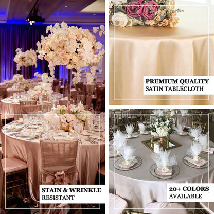 Round Tablecloth, satin tablecloth, decorative round tablecloths, round fabric tablecloths, round table covers#color_parent