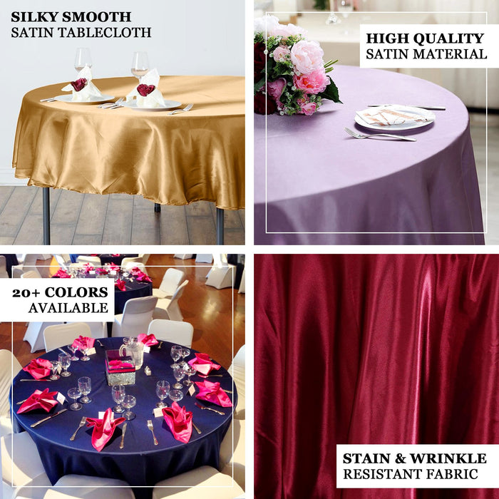90 inch round tablecloth, satin tablecloth, tablecloth for round table, circular tablecloth, decorative round tablecloths#color_parent
