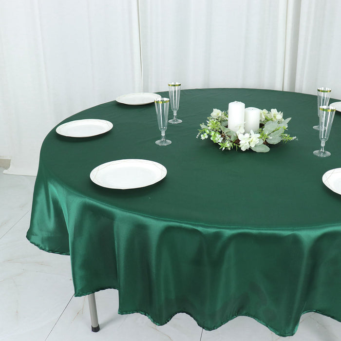 90 inch round tablecloth, satin tablecloth, tablecloth for round table, circular tablecloth, decorative round tablecloths#color_parent