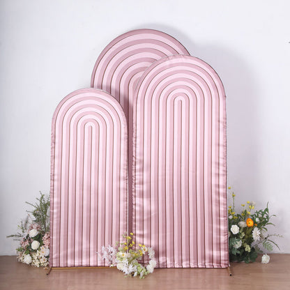satin, backdrop cover, round arch backdrop cover, arch cover, circle backdrop cover#color_parent