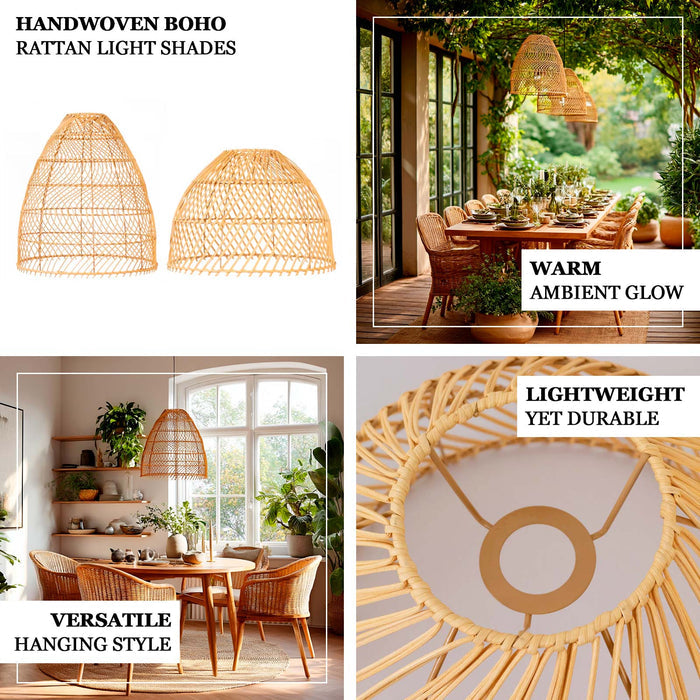 rattan pendant shades, rattan light covers, lampshades cover, light shades#color_parent