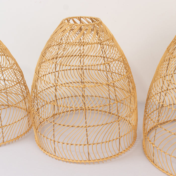 rattan pendant shades, rattan light covers, lampshades cover, light shades#color_parent