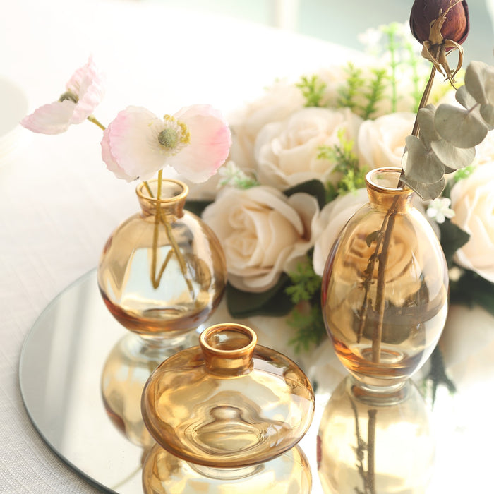 glass flower vase, bud vases, centerpiece vases, decorative vase, small flower vases#color_parent