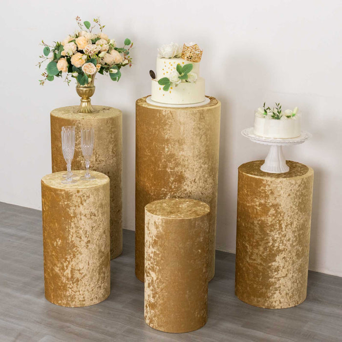 velvet, cylinder covers, pedestal cover, plinth covers, pillar prop cover#color_parent