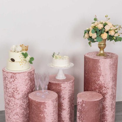 velvet, cylinder covers, pedestal cover, plinth covers, pillar prop cover#color_parent