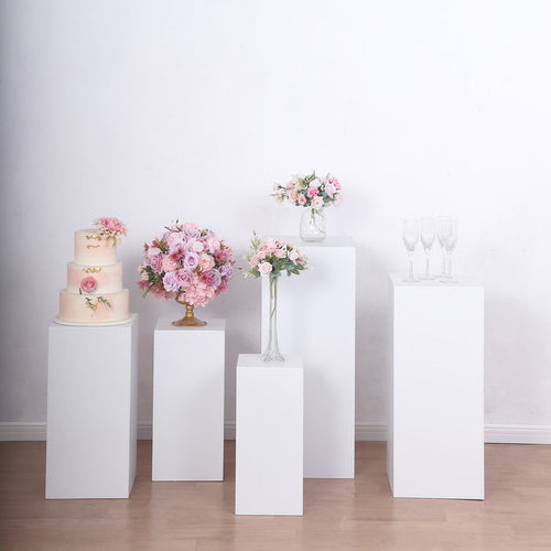 metal, pedestal stands, pedestal decor, rectangular plant stand, pedestal prop#color_parent