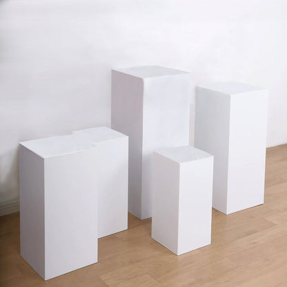metal, pedestal stands, pedestal decor, rectangular plant stand, pedestal prop#color_parent