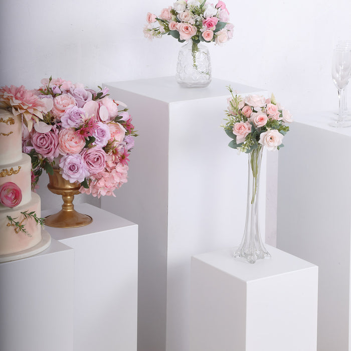 metal, pedestal stands, pedestal decor, rectangular plant stand, pedestal prop#color_parent