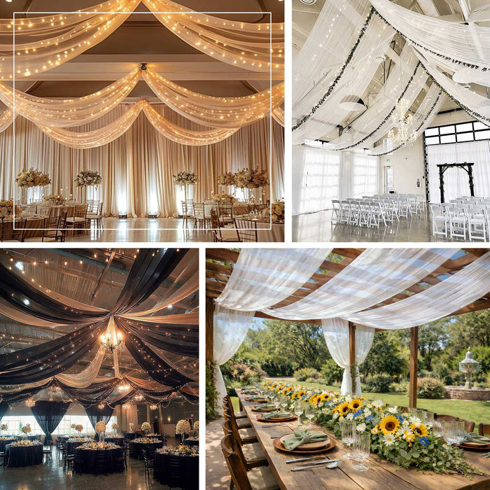 ceiling drapes, sheer curtain panels, fire retardant curtains, sheer bedroom curtains, living room curtains#color_parent