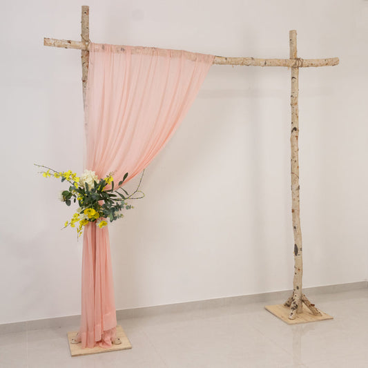chiffon arch drape, sheer curtain, sheer backdrop, ceiling drape, chiffon drape, curtain panel, arch drape, sheer curtain#color_parent