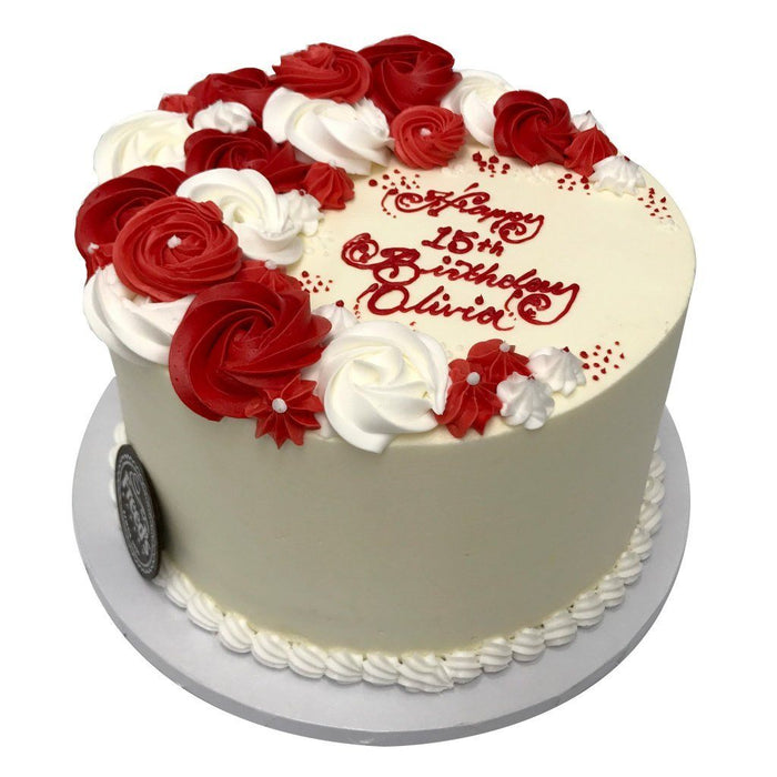 Simply Swirled Theme Cake Freed's Bakery