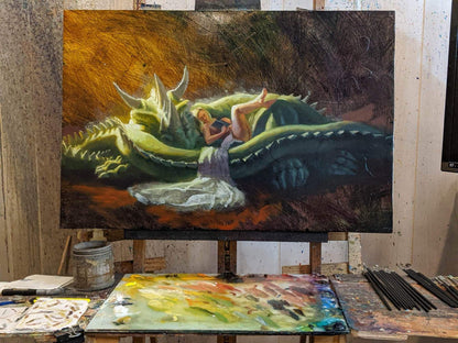 Sleeping Dragon by Christopher Clark