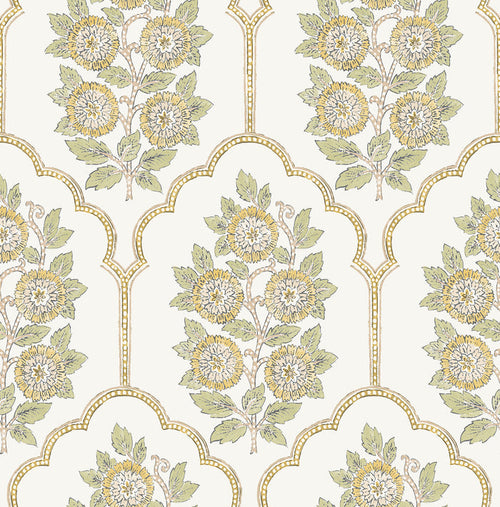 Floral Bazaar peel and stick wallpaper by WallPops