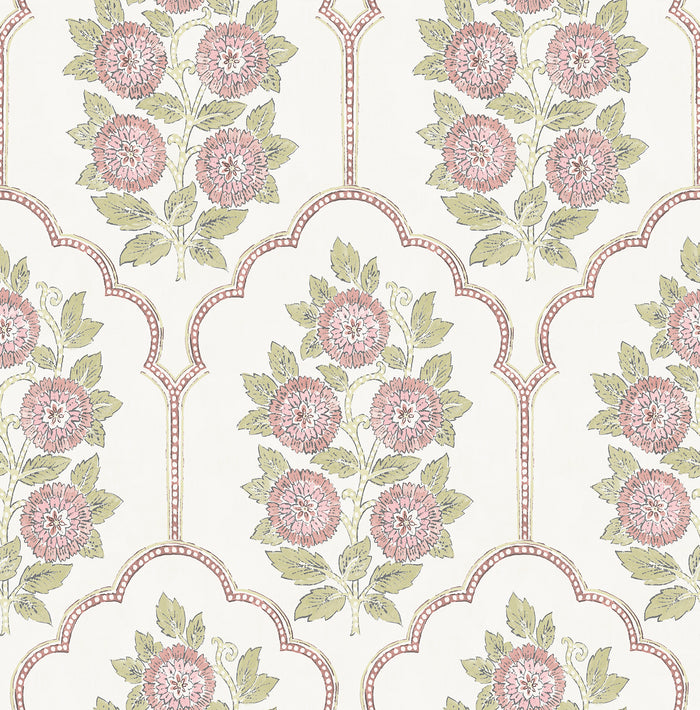 Floral Bazaar peel and stick wallpaper by WallPops