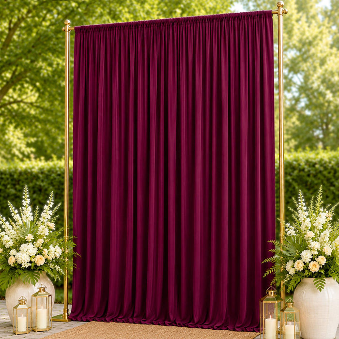 spandex backdrop curtains, stretch backdrop curtains, wrinkle free backdrop curtains, spandex backdrop panels, event backdrop curtains, wedding backdrop drapes, 4 way stretch backdrop#color_parent