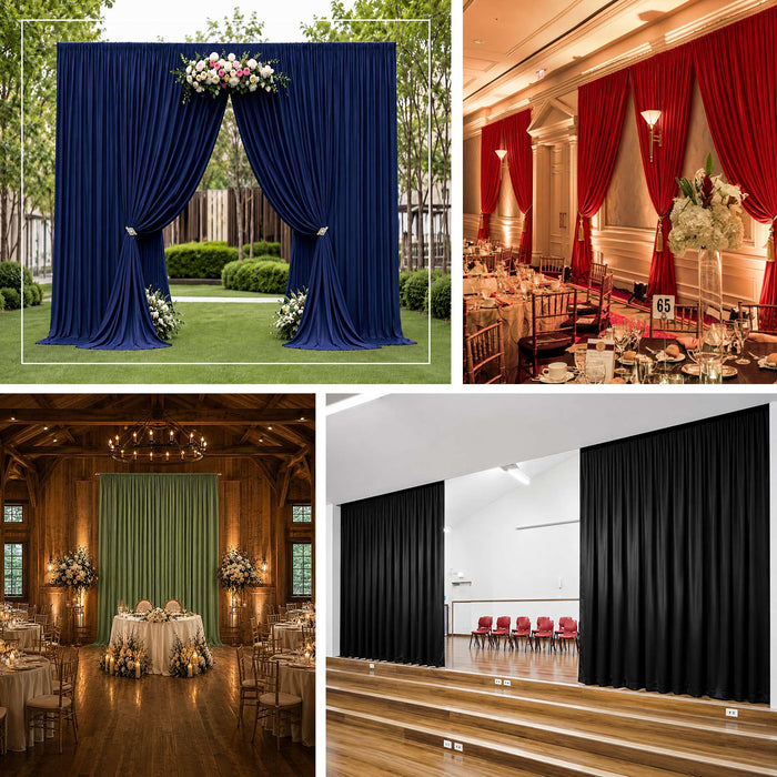 spandex backdrop curtains, stretch backdrop curtains, wrinkle free backdrop curtains, spandex backdrop panels, event backdrop curtains, wedding backdrop drapes, 4 way stretch backdrop#color_parent