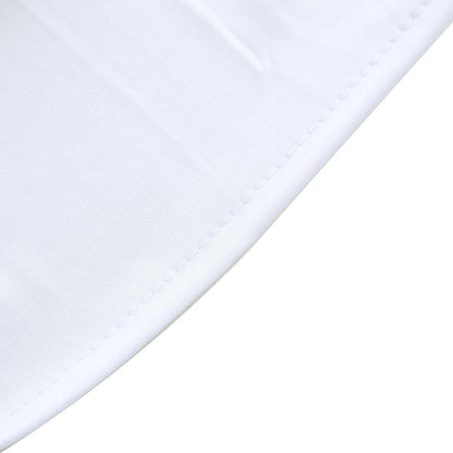 spandex, backdrop cover, round arch backdrop cover, arch cover, chiara cover#color_white