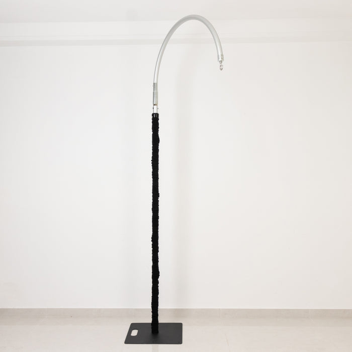 spandex pole cover, 20ft pole cover, stretch fabric pole cover, curved chandelier hanger cover, pole sleeve, pole cover#color_parent