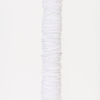 spandex pole cover, 20ft pole cover, stretch fabric pole cover, curved chandelier hanger cover, pole sleeve, pole cover#color_white