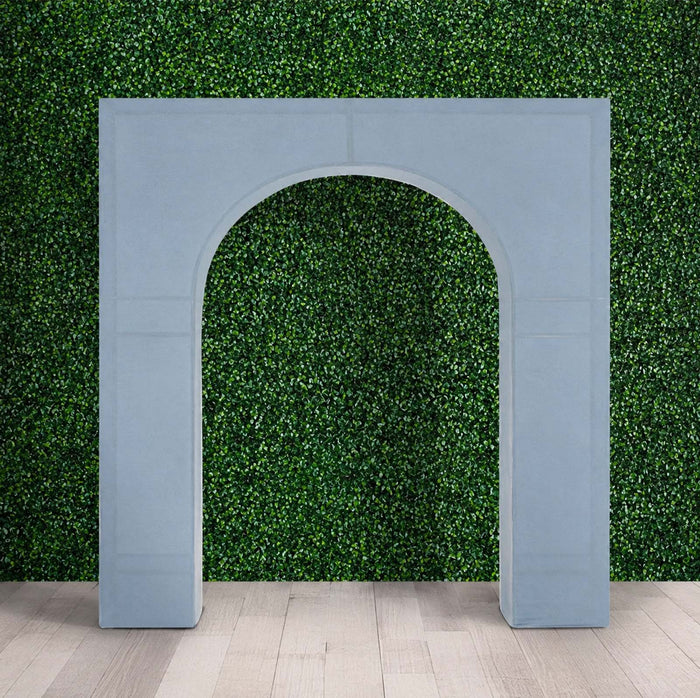 spandex backdrop stand covers, stretch backdrop stand covers, fitted backdrop stand covers, spandex arch covers, backdrop frame covers, wedding backdrop stand covers, event backdrop covers, wrinkle free backdrop covers#color_dusty-blue