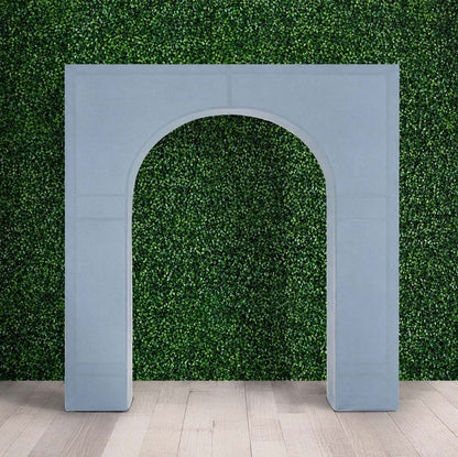 spandex backdrop stand covers, stretch backdrop stand covers, fitted backdrop stand covers, spandex arch covers, backdrop frame covers, wedding backdrop stand covers, event backdrop covers, wrinkle free backdrop covers#color_dusty-blue