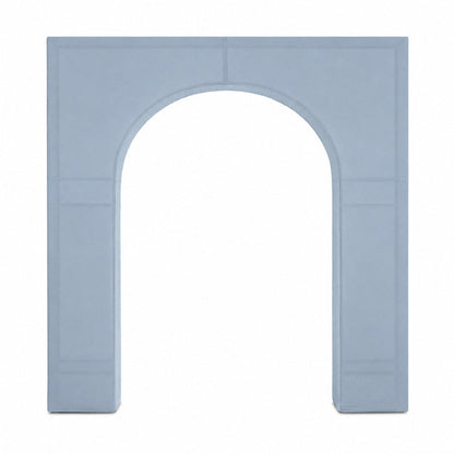 spandex backdrop stand covers, stretch backdrop stand covers, fitted backdrop stand covers, spandex arch covers, backdrop frame covers, wedding backdrop stand covers, event backdrop covers, wrinkle free backdrop covers#color_dusty-blue