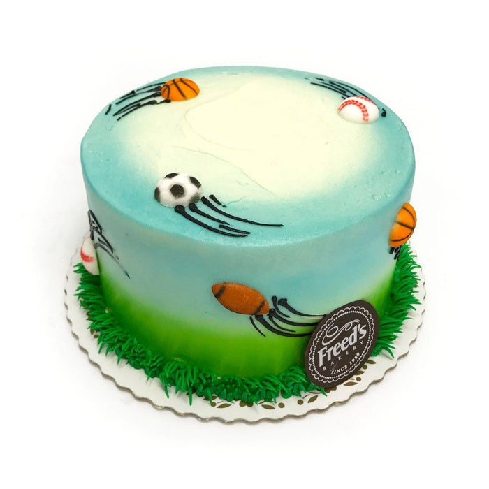 Sports Cake Theme Cake Freed's Bakery