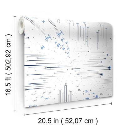 RMK11801WP peel and stick wallpaper - dimensions