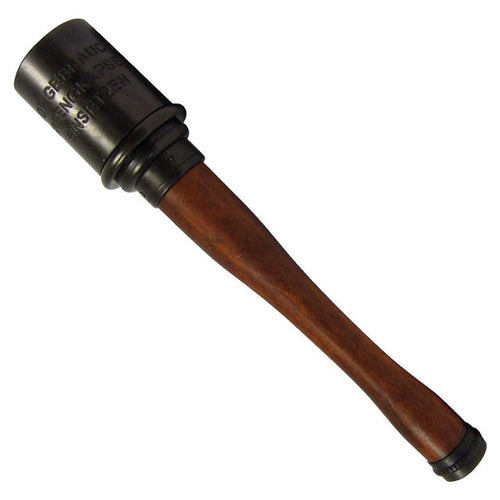 Stielhandgranate M-24 WWI & WWII Grenade Historical Inert Replica, "Potato Masher"