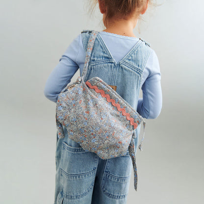Wheat Main Summer Bag Mollie Accessory 2650 air blue flowers