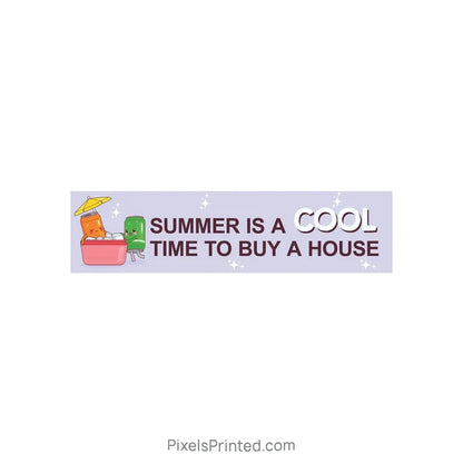 summer real estate sign riders PixelsPrinted