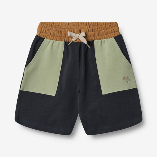 Wheat Main Sweat shorts Elmo Shorts 1432 navy