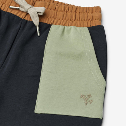 Wheat Main Sweat shorts Elmo Shorts 1432 navy
