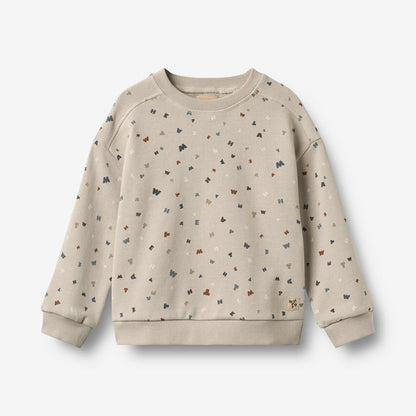 Wheat Main Sweatshirt L/S Sandro Sweatshirt 9780 grey moon letters