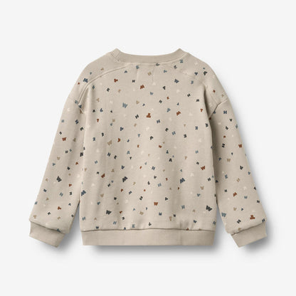 Wheat Main Sweatshirt L/S Sandro Sweatshirt 9780 grey moon letters