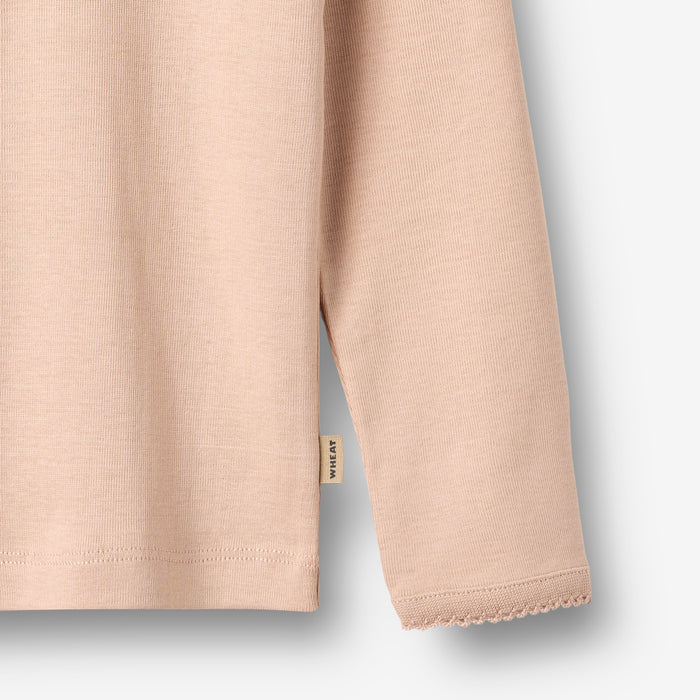 Wheat Main T-shirt L/S Belis Jersey Tops and T-Shirts 2032 rose dust