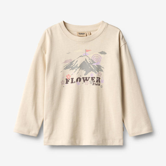 Wheat Main T-shirt L/S Dixie T-Shirt 3191 offwhite