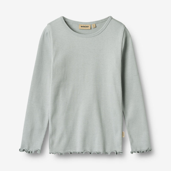 Wheat Main T-shirt L/S Ida T-Shirt 9567 soft rain