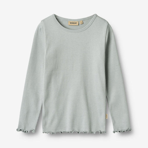 Wheat Main T-shirt L/S Ida T-Shirt 9567 soft rain