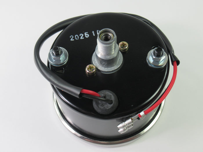 Tachometer black face tach 10 rpm Triumph BSA T140 750 twin 1975 76 77 78 79