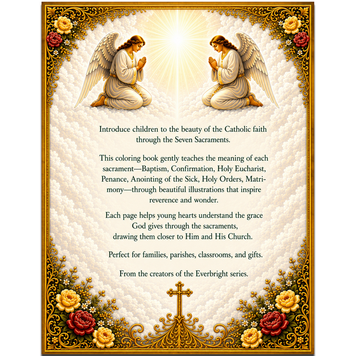 The Seven Sacraments Coloring Book