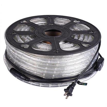 TheLAShop 150ft Plug-in Integrated LED Rope Light Blue, 120V, 1/2"(13mm) Image