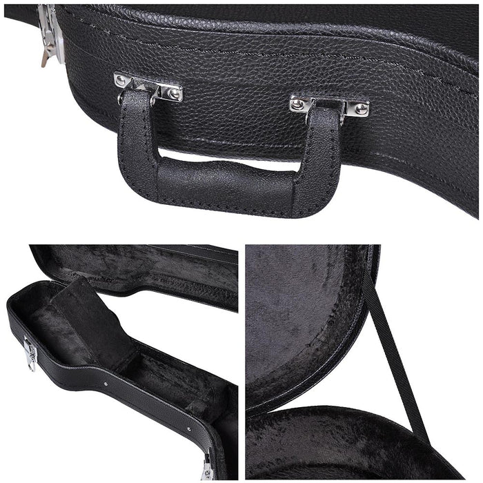 TheLAShop Electric Guitar Hardshell Case with Lock for Stratocaster Guitars Image