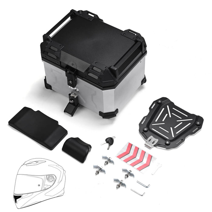 45L Silver(Backrest & Quick Release)
